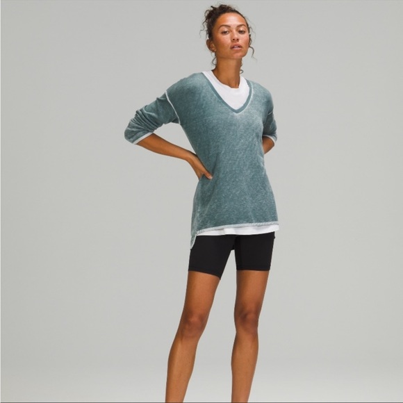 lululemon athletica Sweaters - Lululemon Cashlu V-neck Sweater